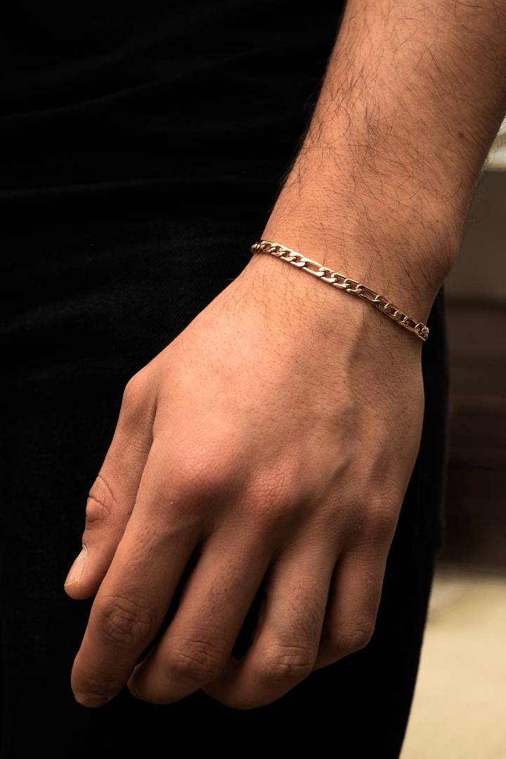 Pulsera Fígaro Oro 4mm OT