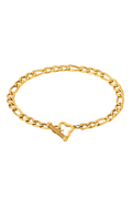 Pulsera Fígaro Oro 4mm OT