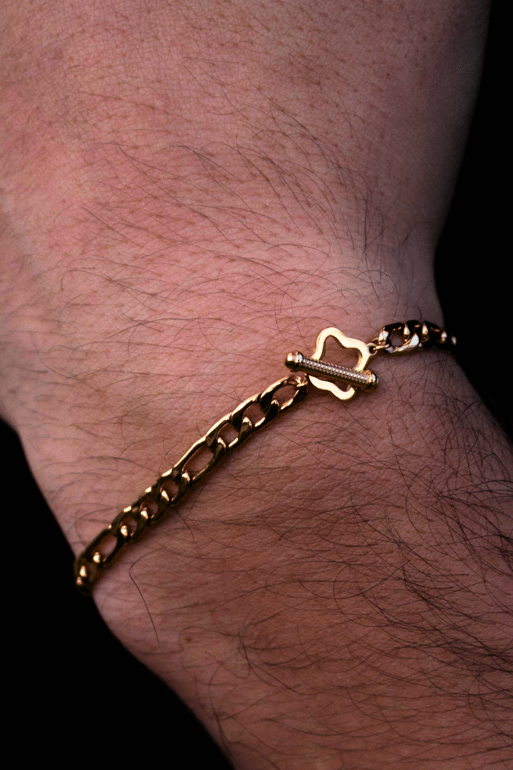 Pulsera Fígaro Oro 4mm OT