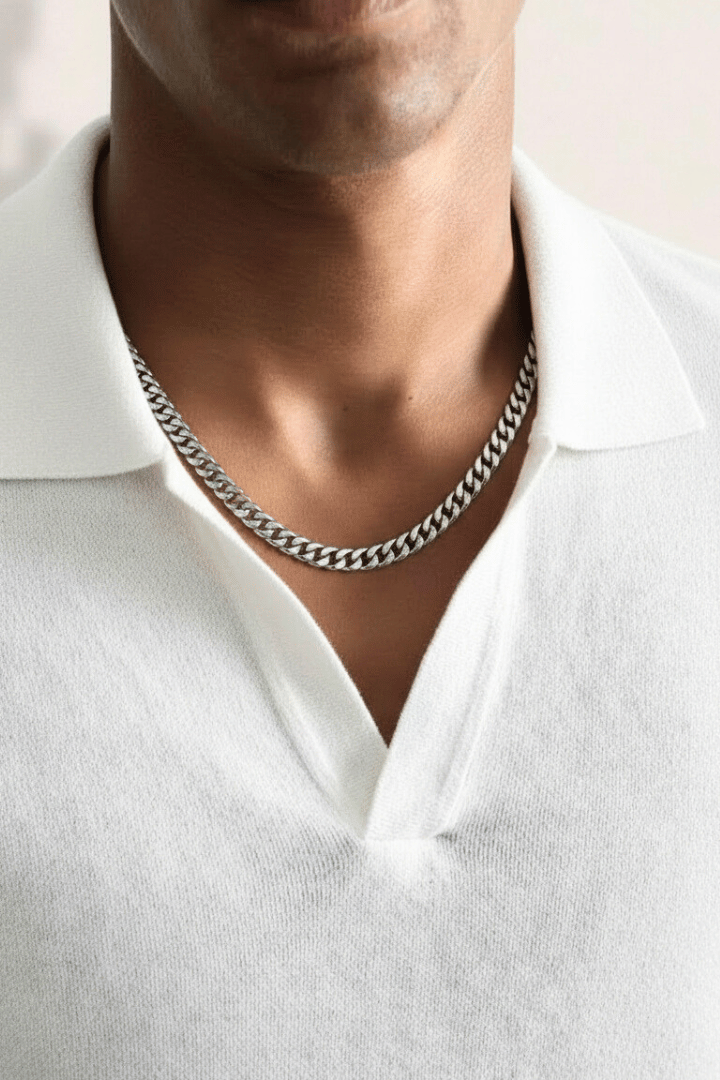 Cadena Cuban Link 8mm