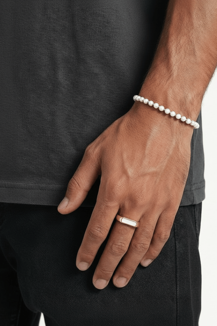 Anillo White Hades Oro
