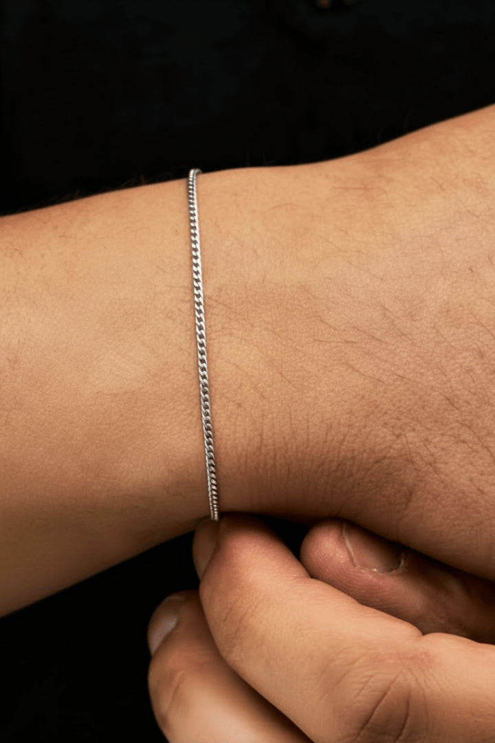 Pulsera Minimal Cuban 2mm