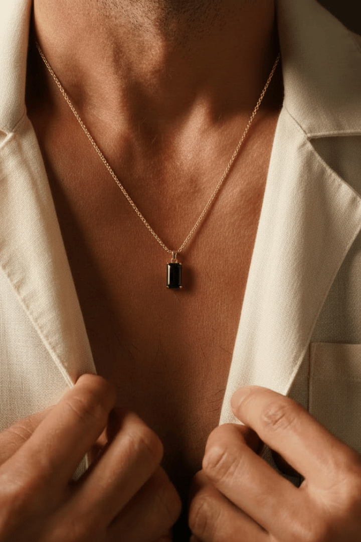 Void Onyx Pendant Oro