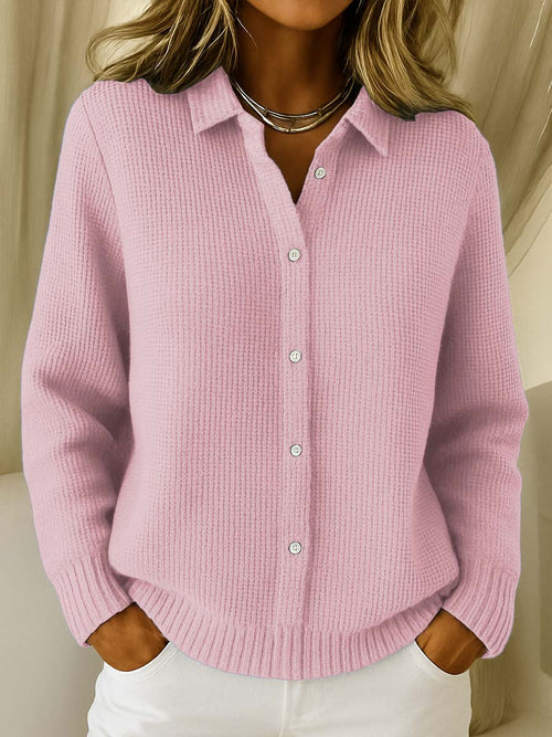 Avery | Classic Knitted Button Cardigan