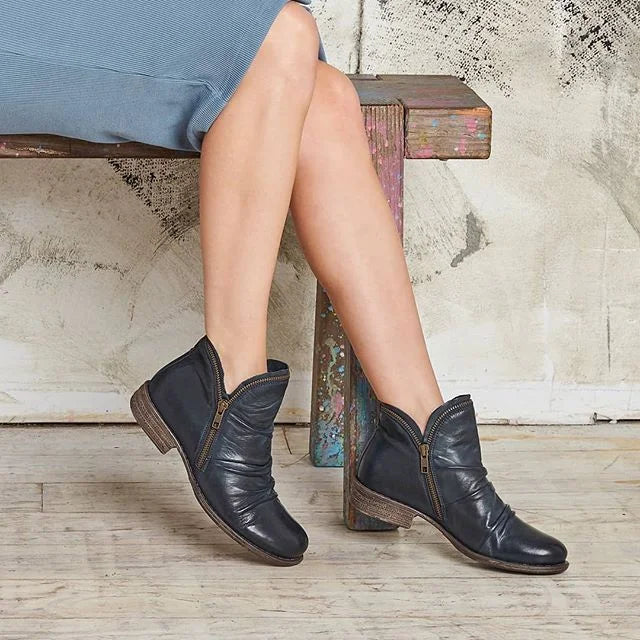 Madeline | Ankle Boots With Zipper