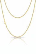 Cadena Miami Cuban Oro 3mm