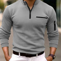 Henry | Long Sleeve Shirt with Zipper