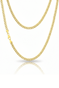 Cadena Miami Cuban Oro 5mm