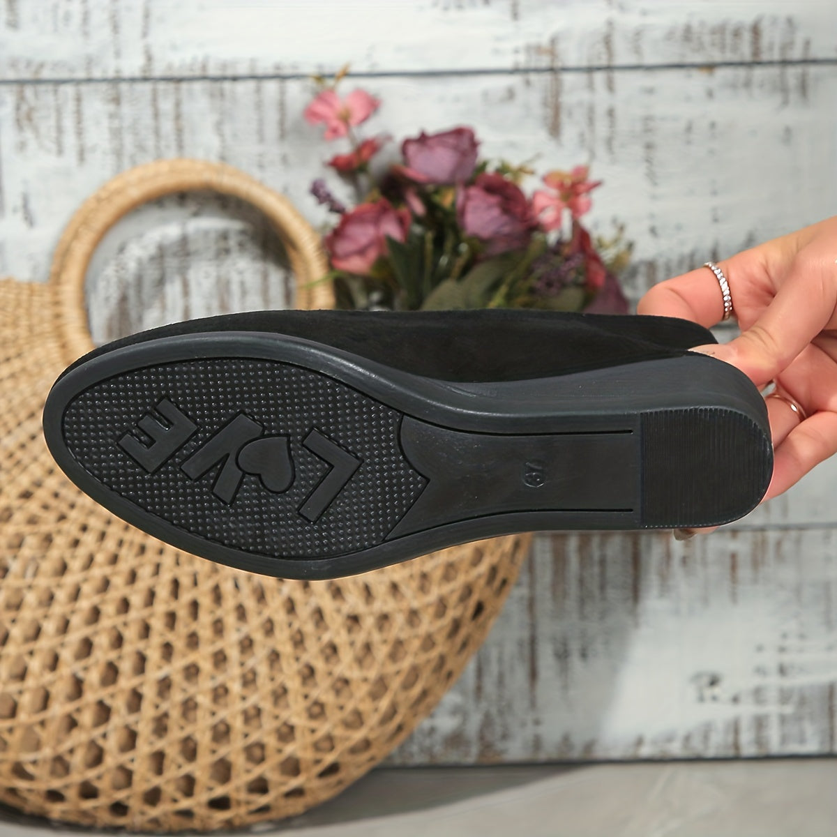 Charlotte | Wedge Ballerina Flats