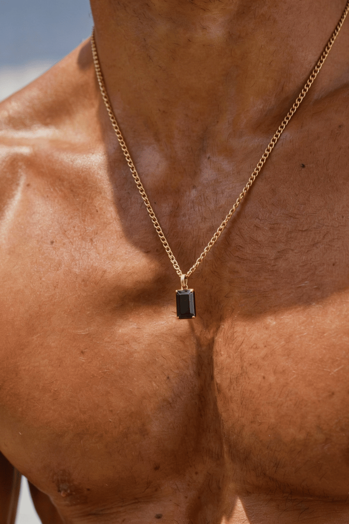 Void Onyx Pendant Oro