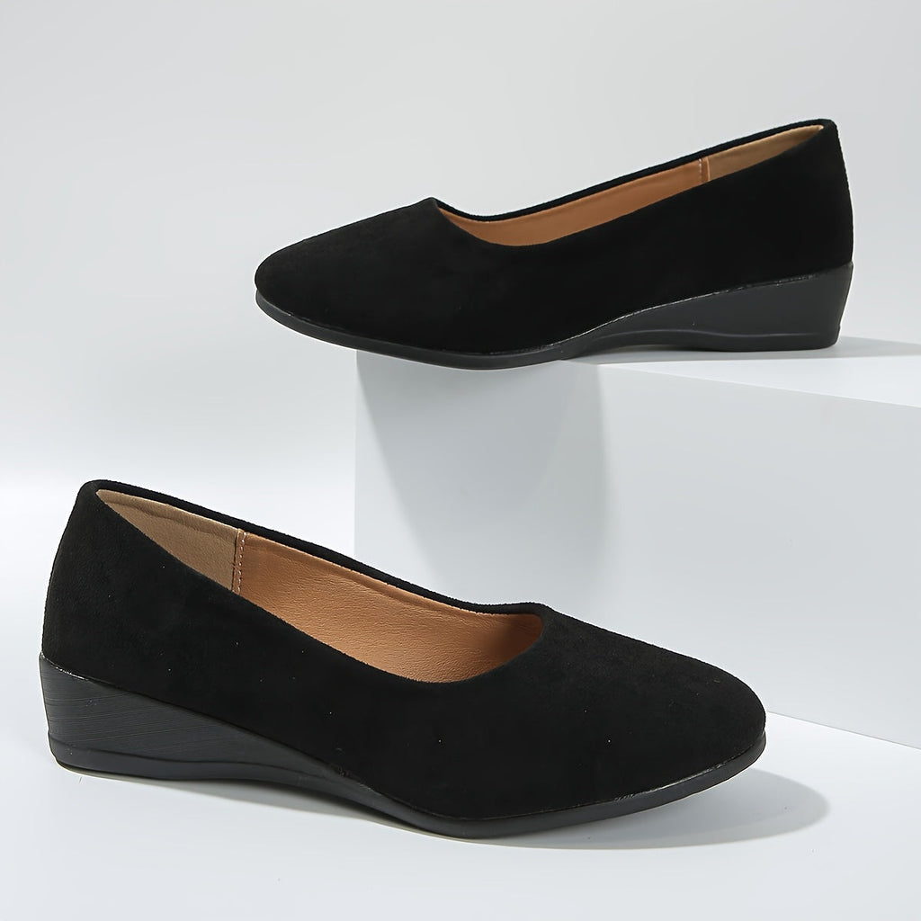 Charlotte | Wedge Ballerina Flats