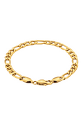 Pulsera Fígaro Oro 5mm