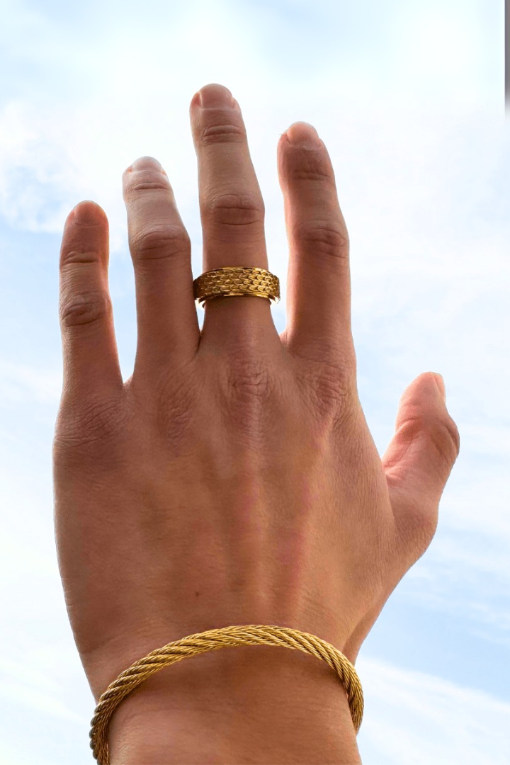 Anillo Hermés Oro