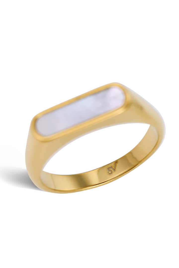 Anillo White Hades Oro