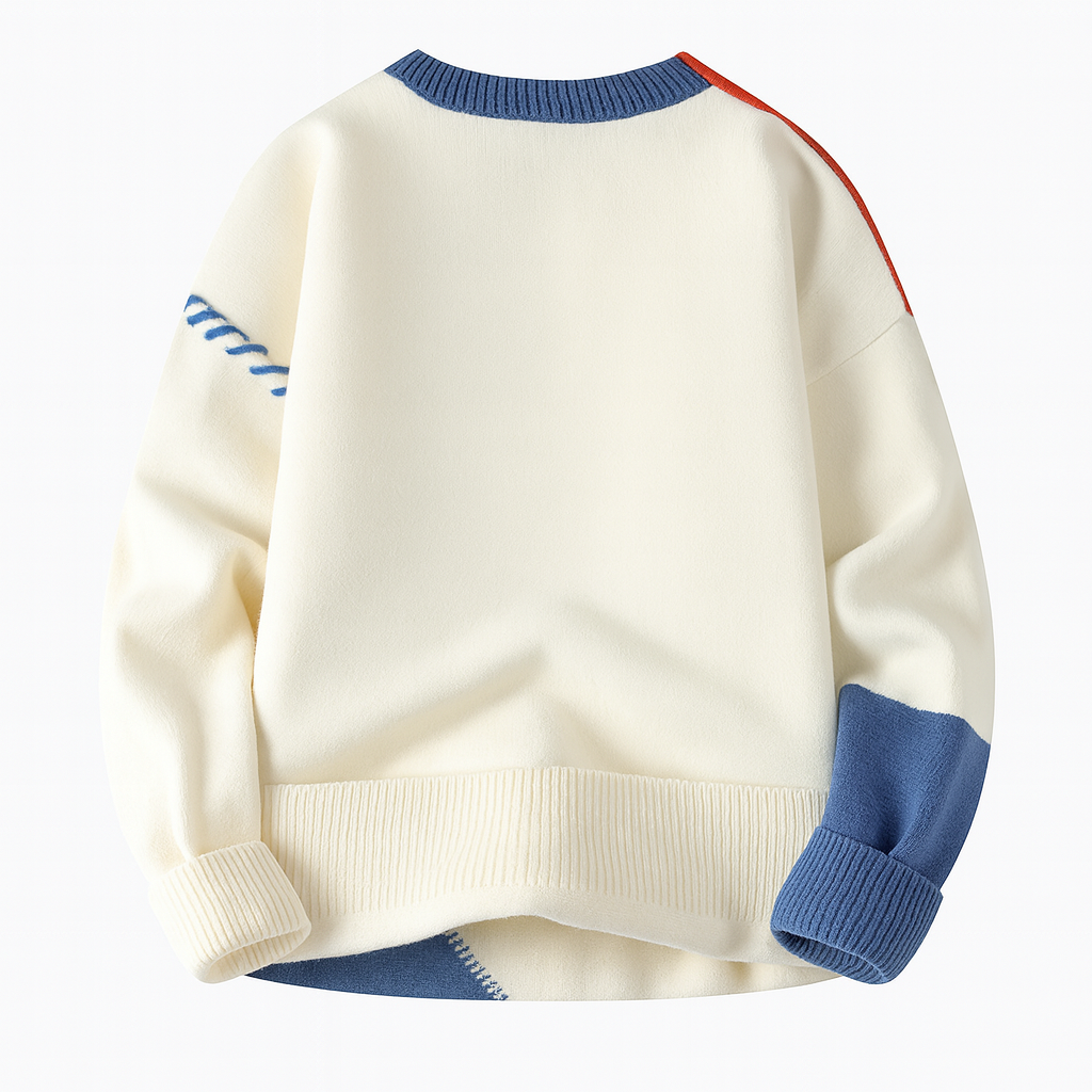 Maple | Arty Patch Sweater