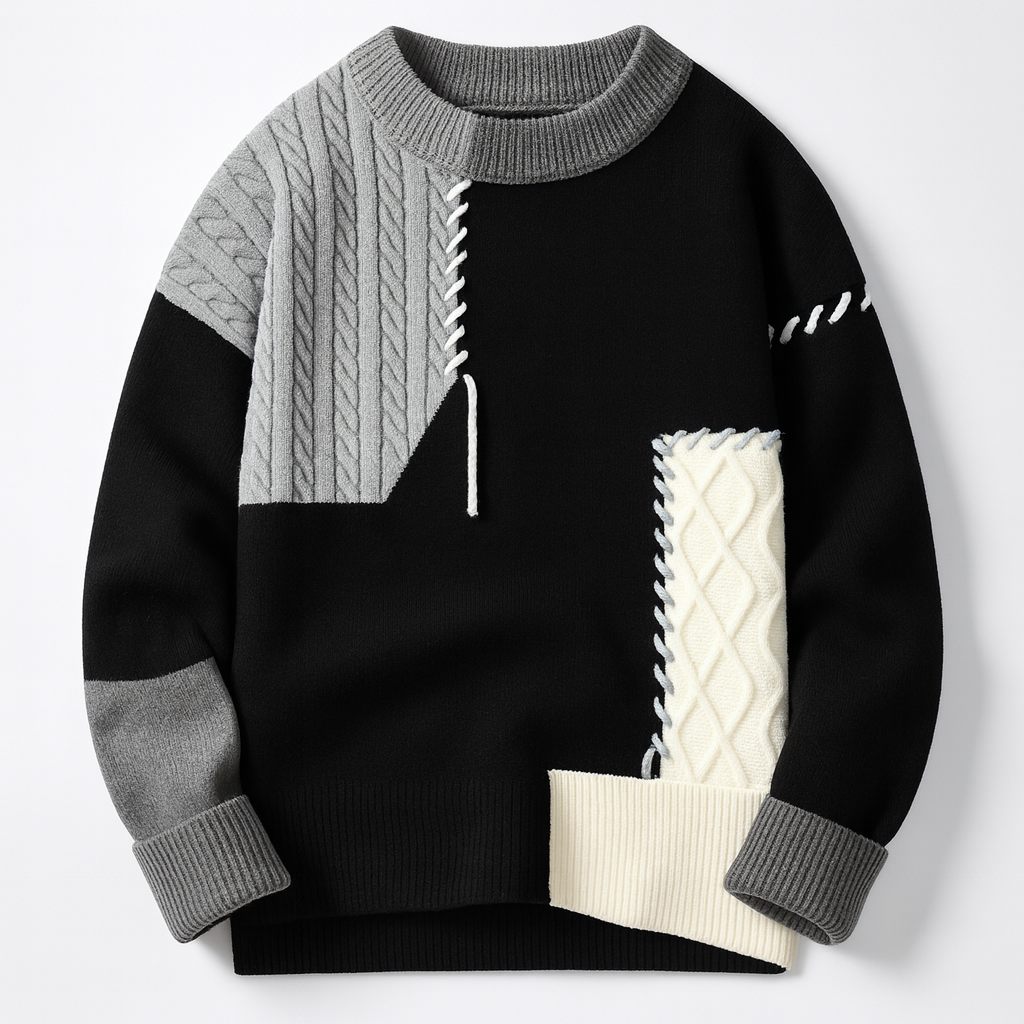 Maple | Arty Patch Sweater