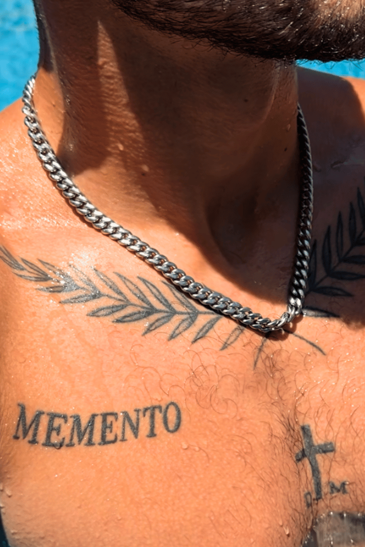 Cadena Cuban Link 8mm