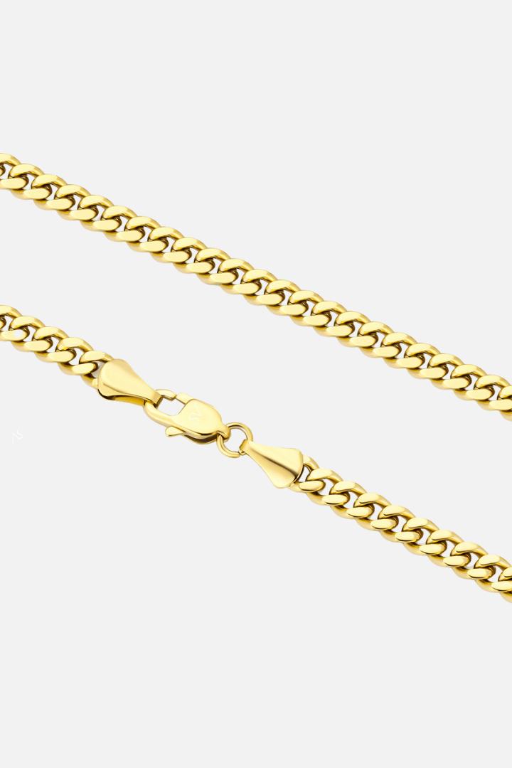 Cadena Miami Cuban Oro 5mm
