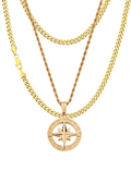 Compass II Miami Cuban 5mm Set (Oro)