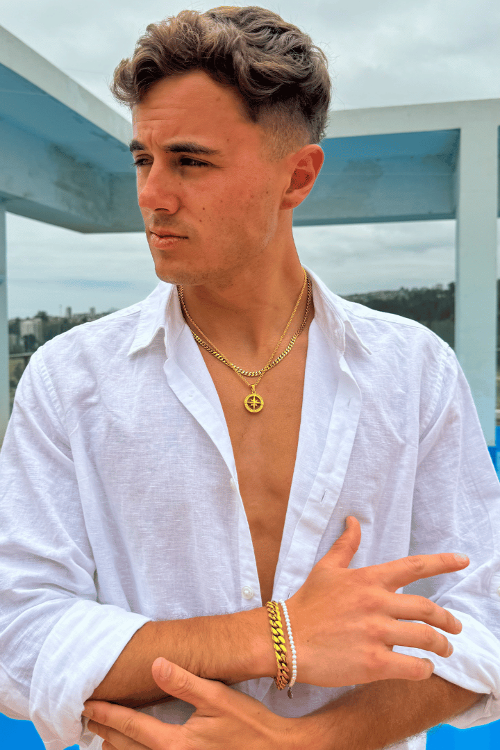 Compass II Miami Cuban 5mm Set (Oro)