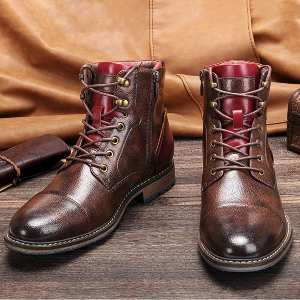 Jack | Premium Leather Oxford Boots