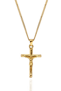 Cross Minimal Pendant Oro