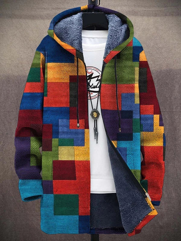 Tyler | Luxurious Art-Inspired Zip-Up Hoodie