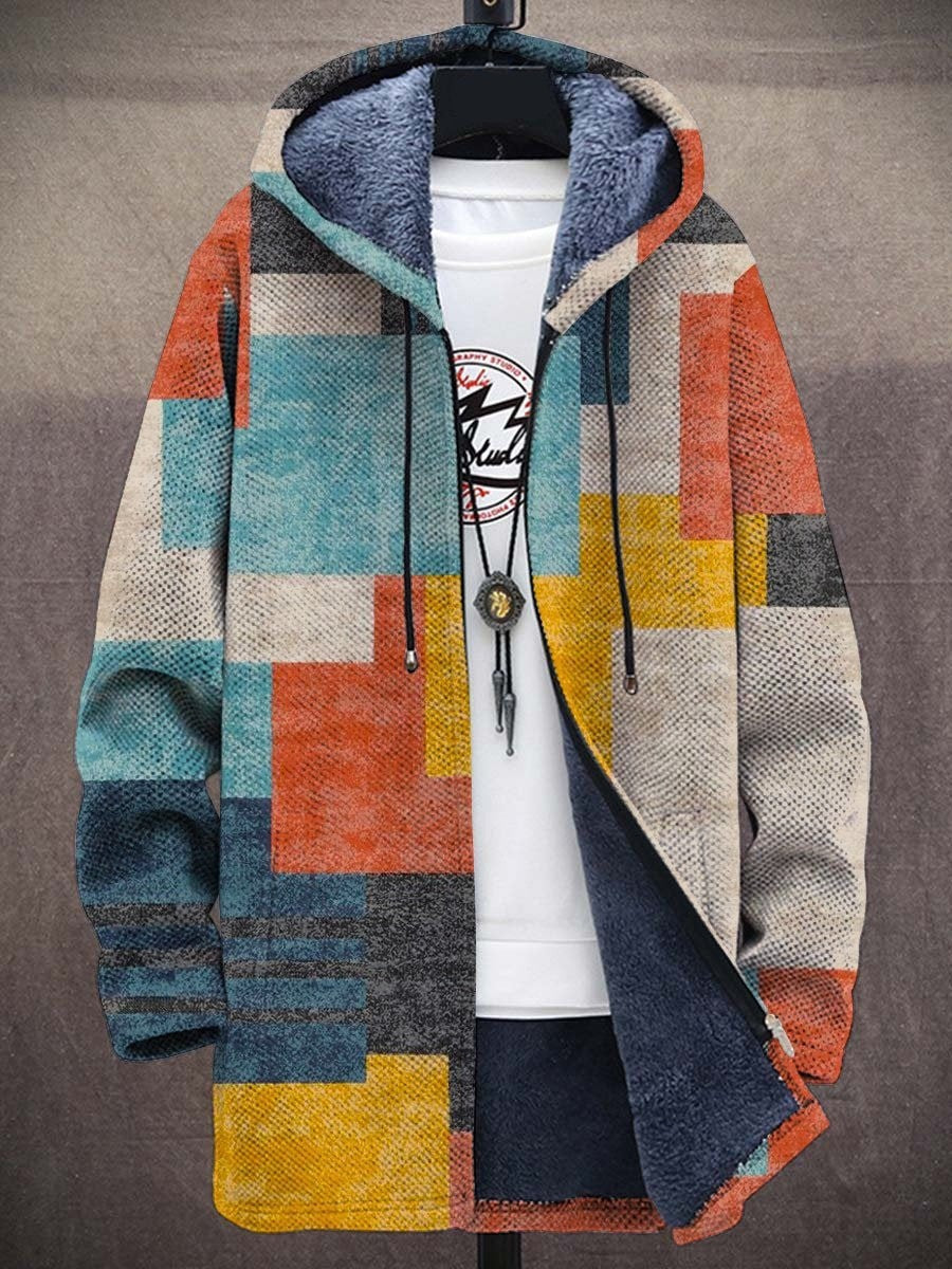 Tyler | Luxurious Art-Inspired Zip-Up Hoodie