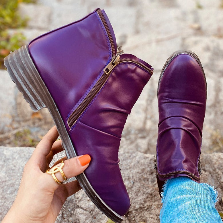 Madeline | Ankle Boots With Zipper