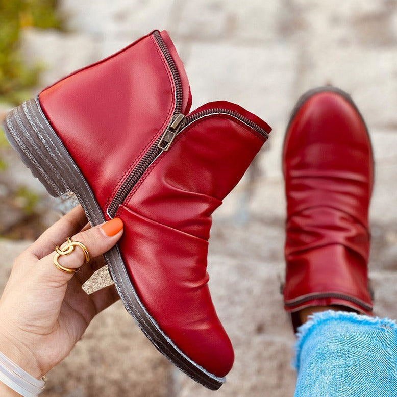 Madeline | Ankle Boots With Zipper