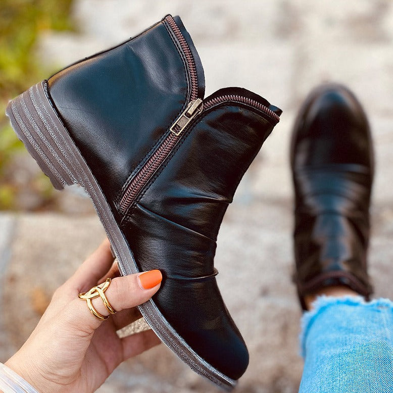 Madeline | Ankle Boots With Zipper