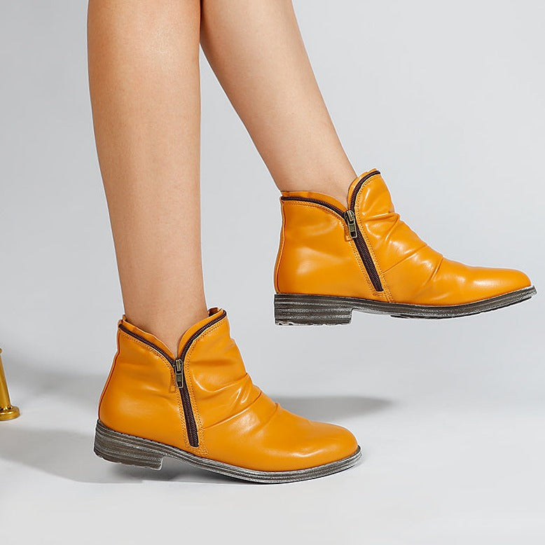 Madeline | Ankle Boots With Zipper