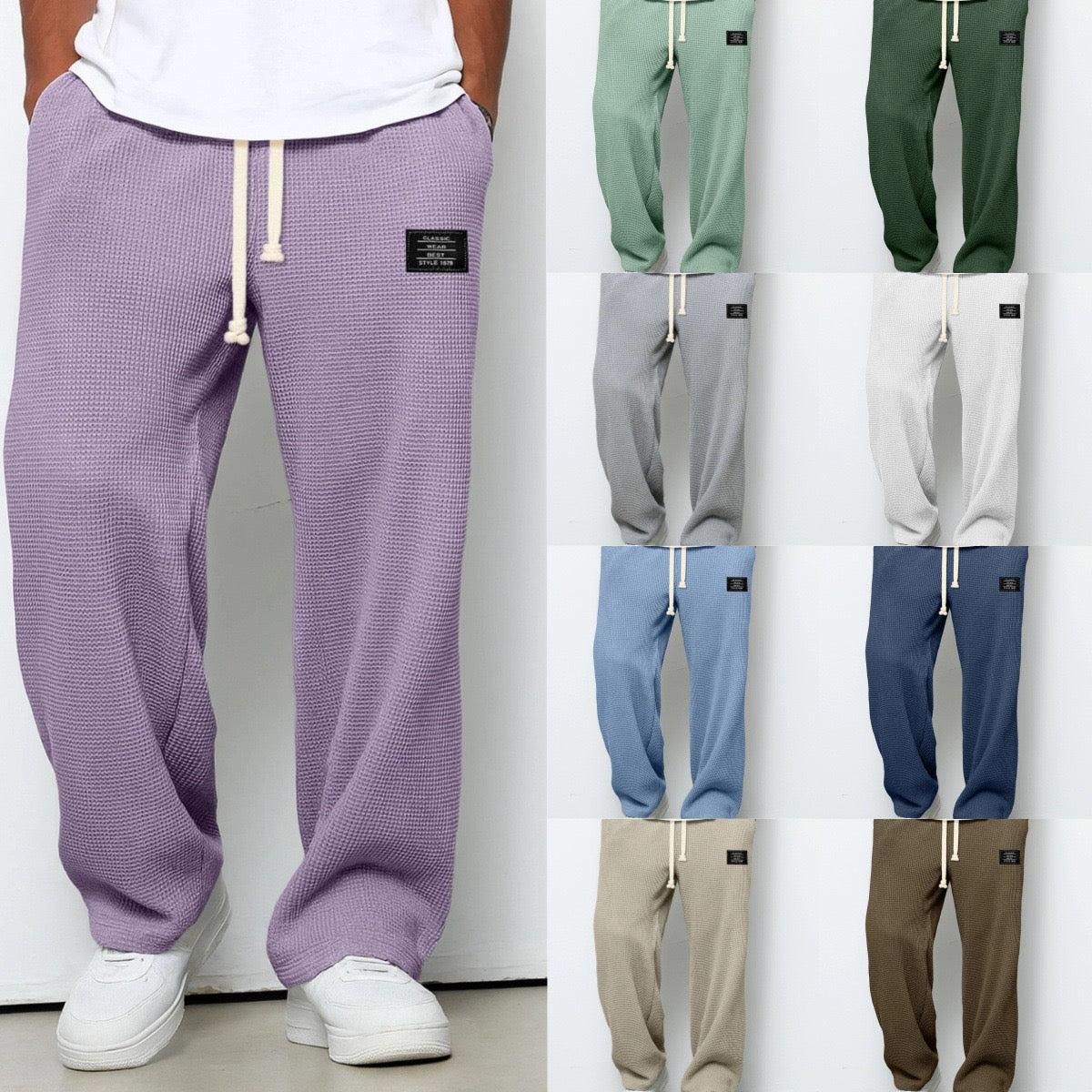 Coastal | Wide Pants with Adjustable Waist