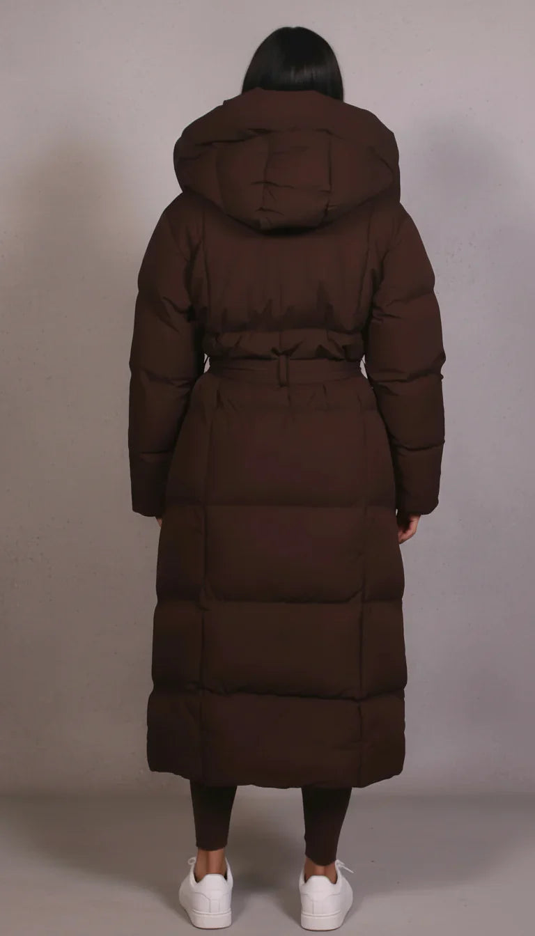 Emma | Luxurious Longline Puffer Coat