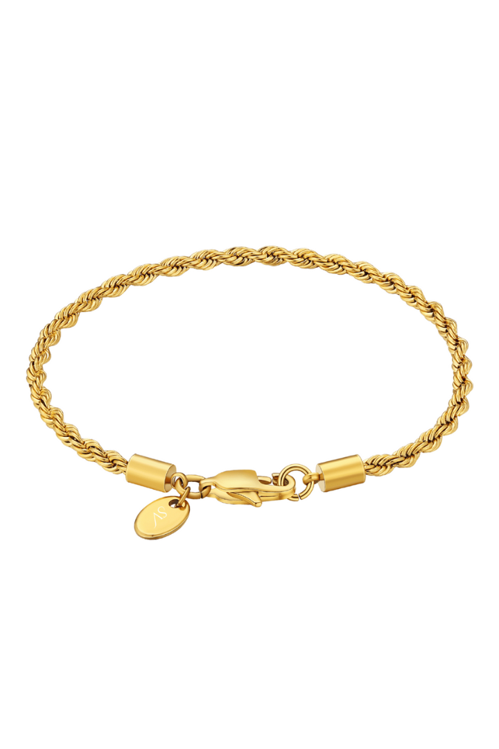 Pulsera Rope Oro 3mm
