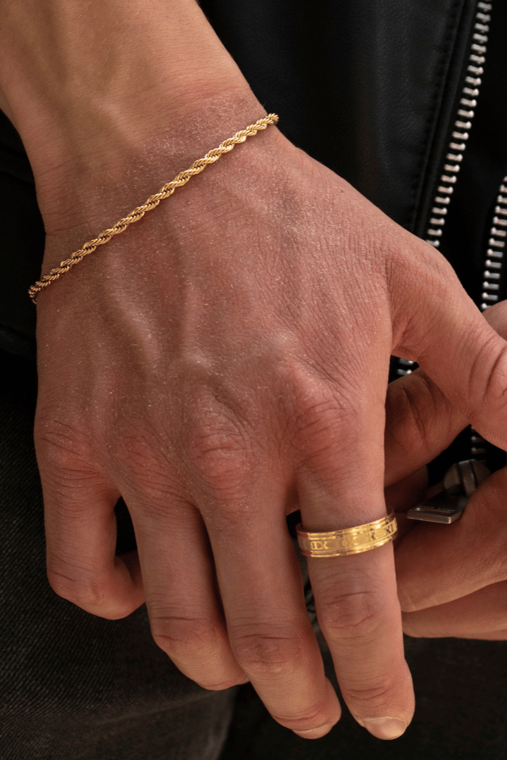 Pulsera Rope Oro 3mm