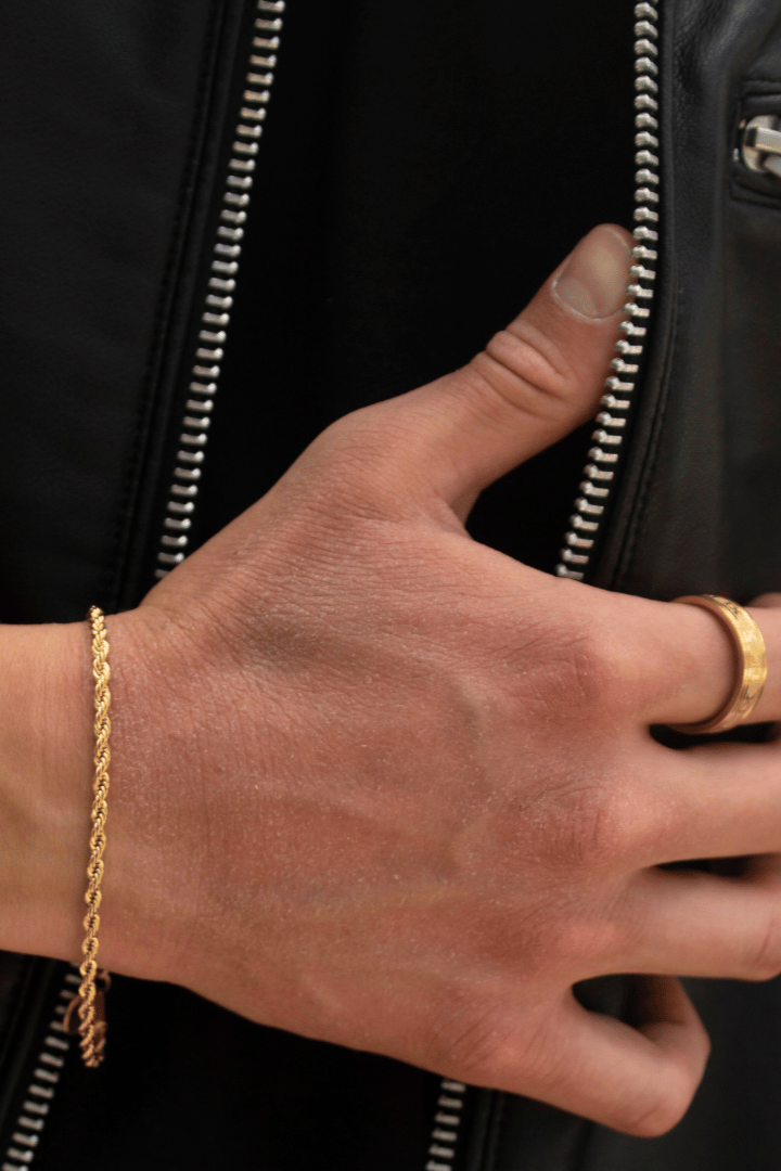 Pulsera Rope Oro 3mm