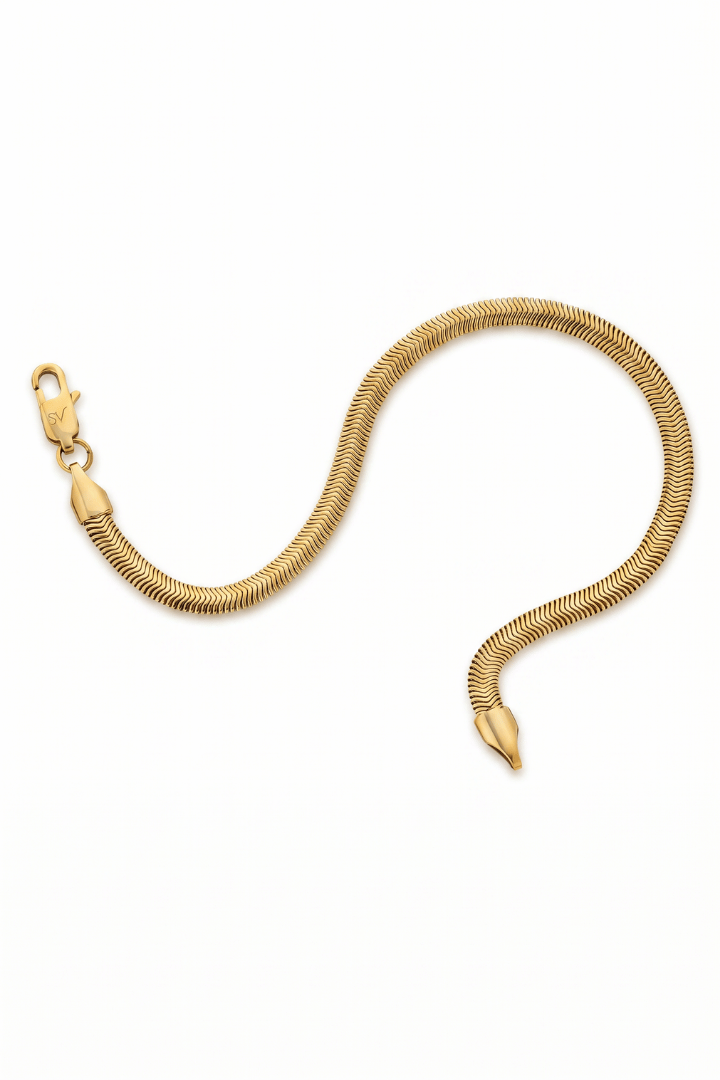 Pulsera Viper 4mm Oro