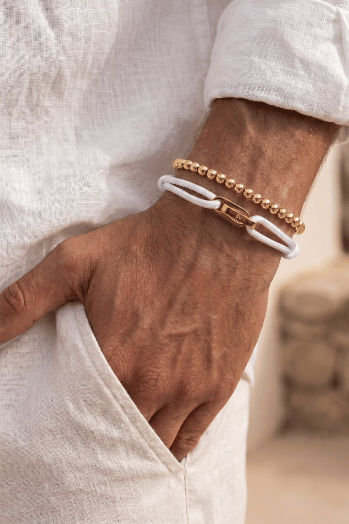 Pulsera White Capri Oro