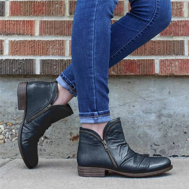 Madeline | Ankle Boots With Zipper