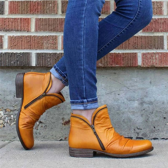 Madeline | Ankle Boots With Zipper