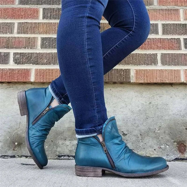 Madeline | Ankle Boots With Zipper
