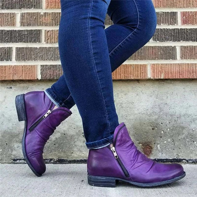 Madeline | Ankle Boots With Zipper