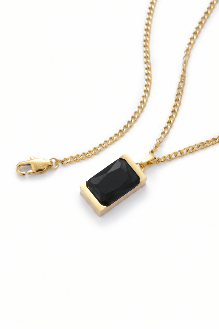 Vault Black Pendant Oro
