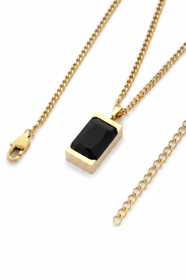 Vault Black Pendant Oro