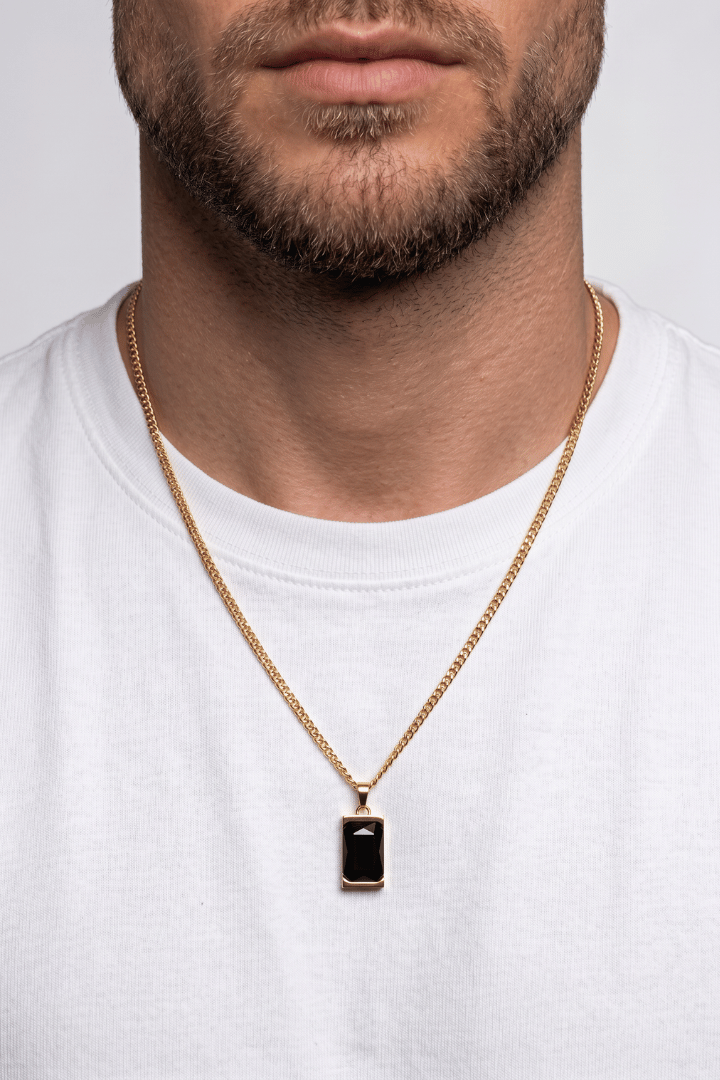 Vault Black Pendant Oro