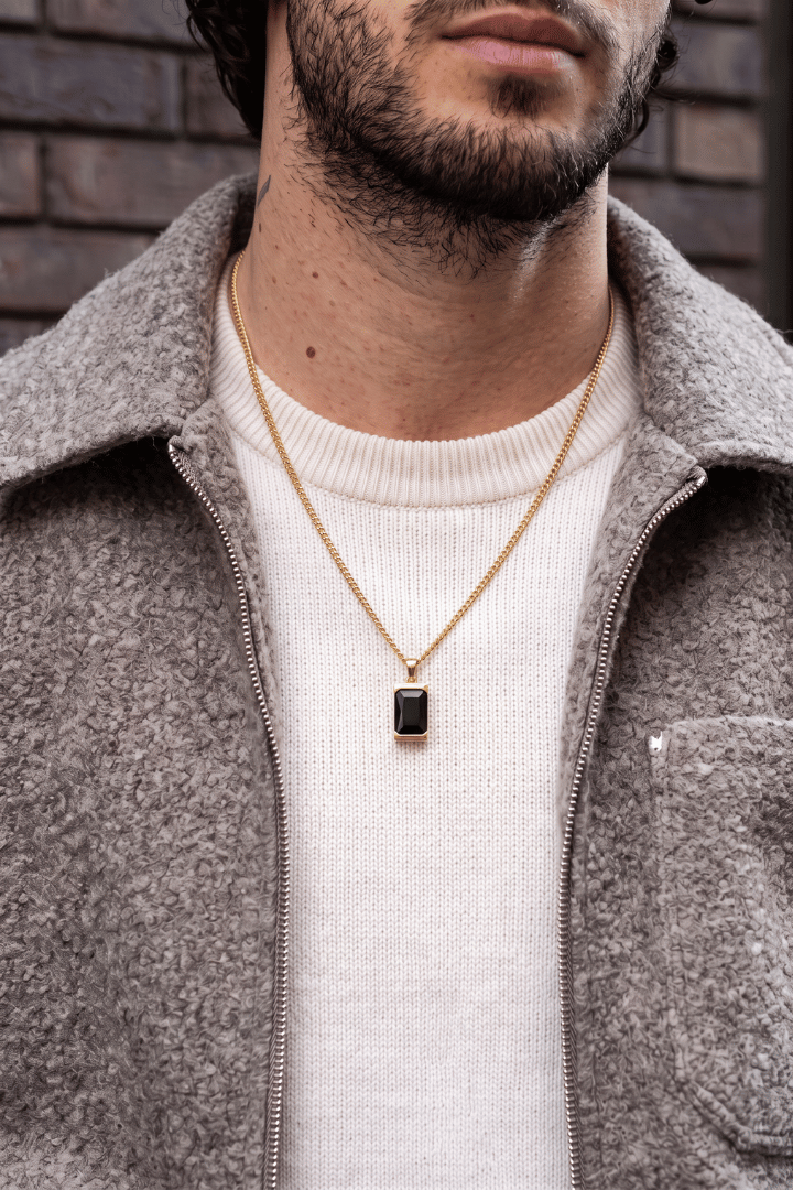 Vault Black Pendant Oro