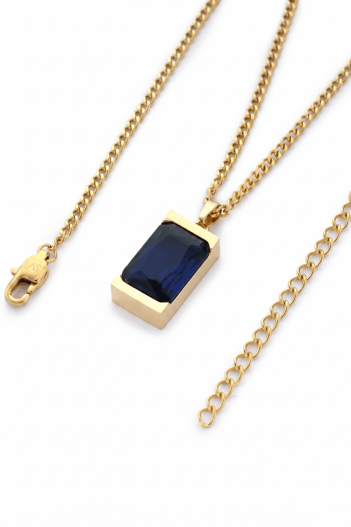 Vault Blue Pendant Oro