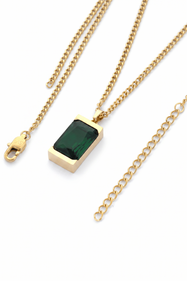 Vault Green Pendant Oro