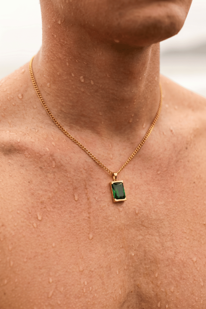 Vault Green Pendant Oro